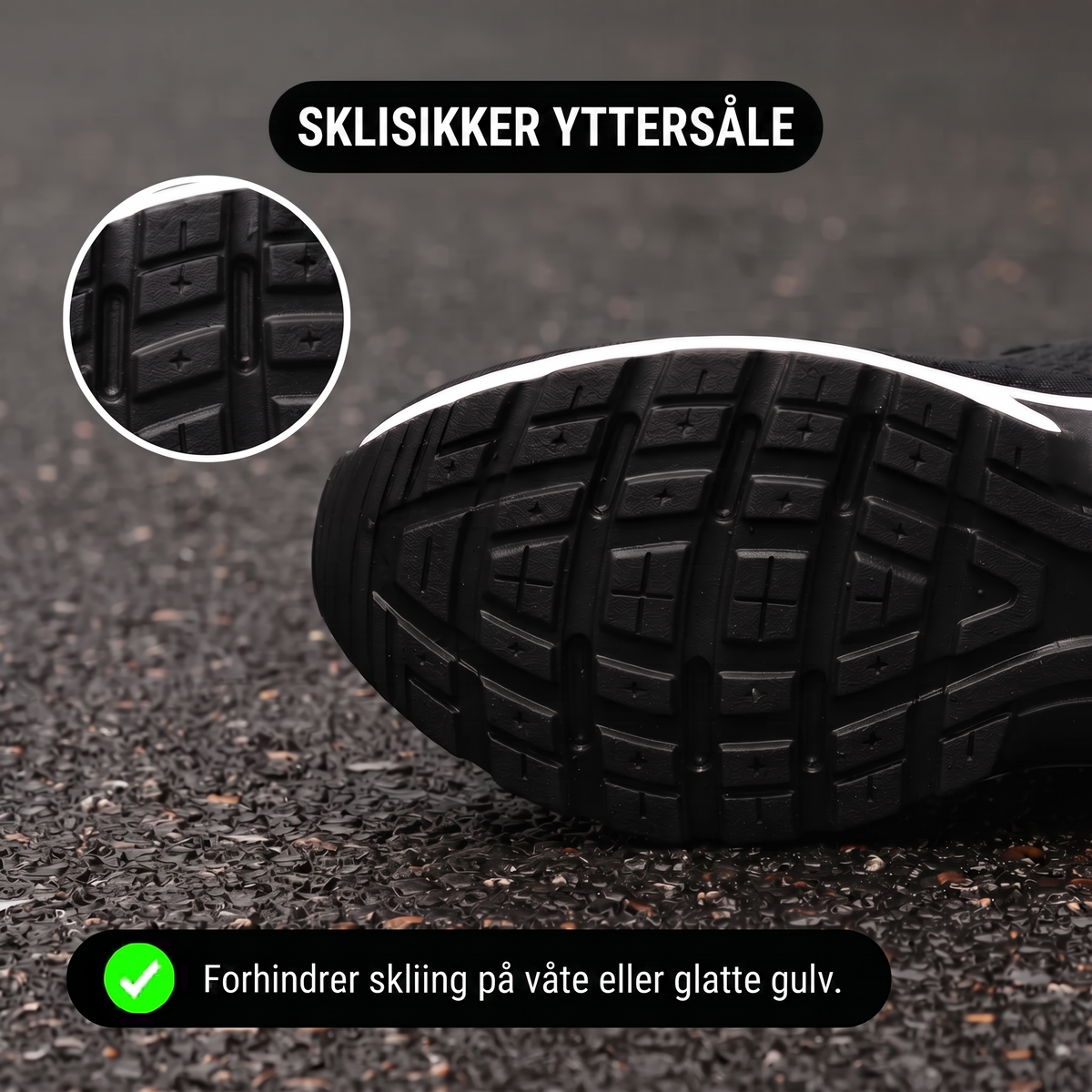 OrtoFlex™ – Sko for 12-timersvakter, lindring av fot-, kne- og ryggsmerter hele dagen