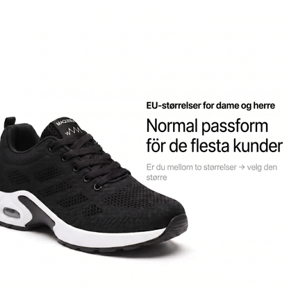OrtoFlex™ – Sko for 12-timersvakter, lindring av fot-, kne- og ryggsmerter hele dagen